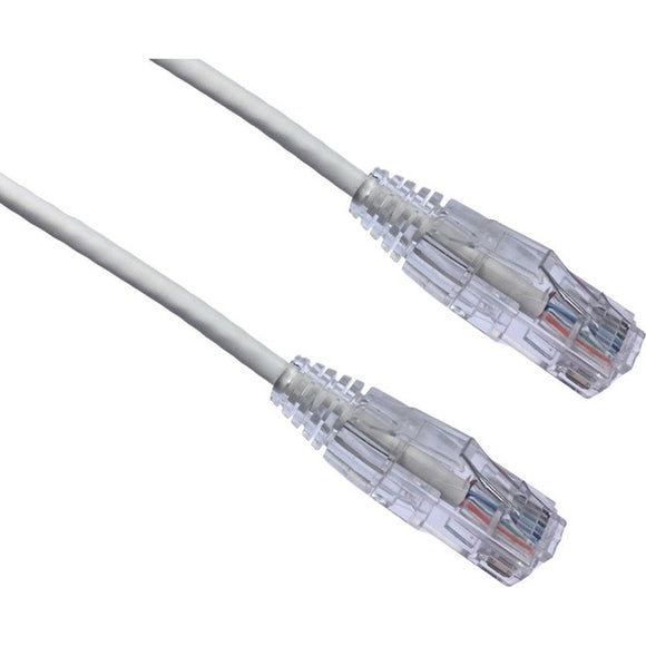 Axiom 25FT CAT6 BENDnFLEX Ultra-Thin Snagless Patch Cable 550mhz (White)