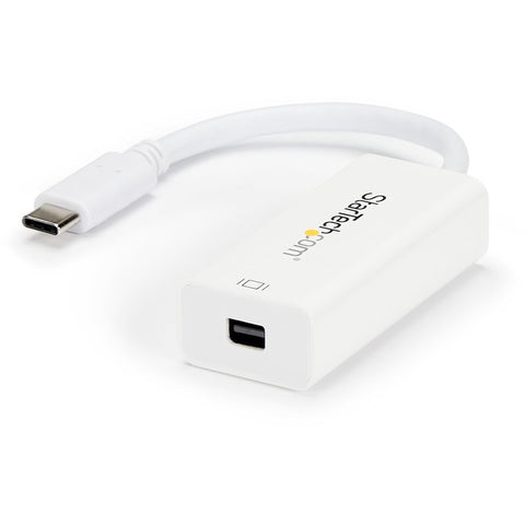 StarTech.com StarTech.com - USB-C to Mini DisplayPort Adapter - 4K 60Hz - White - USB Type-C to Mini DP Adapter - Thunderbolt 3 Compatible