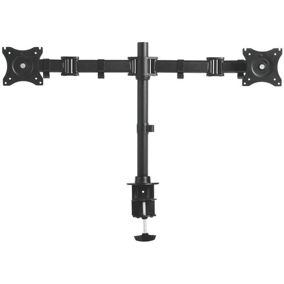 Kantek Inc. Double Monitor Arm With Articulating Joints. For 2 Monitors Up To 27in And 18 Lb