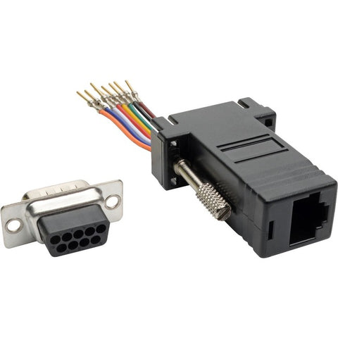 Tripp Lite DB9 to RJ45 Modular Serial Adapter (M/F) RS-232 RS-422 RS-485
