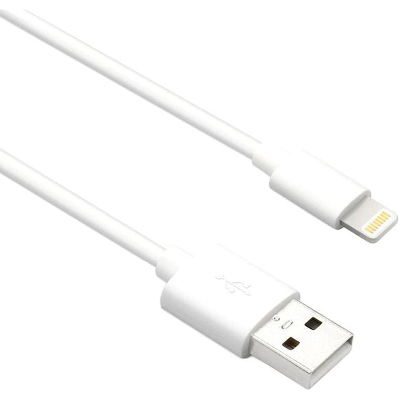 Axiom Lightning to USB-A M/M Adapter Cable - White 3ft