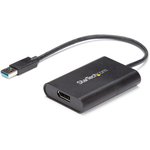 StarTech.com USB to DisplayPort Adapter - USB to DP 4K Video Adapter - USB 3.0 - 4K 30Hz