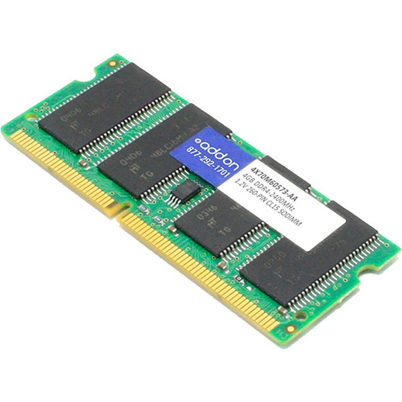 Add-on Addon Lenovo 4x70m60573 Compatible Factory Original 4gb Ddr4-2400mhz Unbuffered