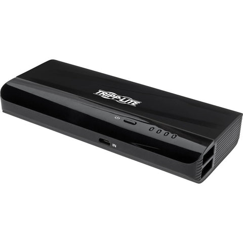 Tripp Lite Portable 2-Port USB Battery Charger Mobile Power Bank 12k mAh