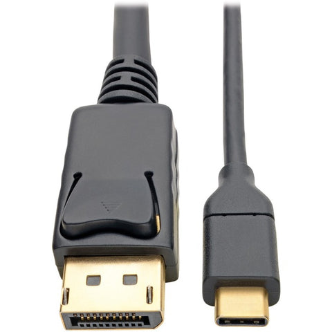 Tripp Lite USB C to DisplayPort Adapter Converter Cable, 4K @ 60Hz, Thunderbolt 3, 6ft 6' USB Type C, USB-C, USB Type-C