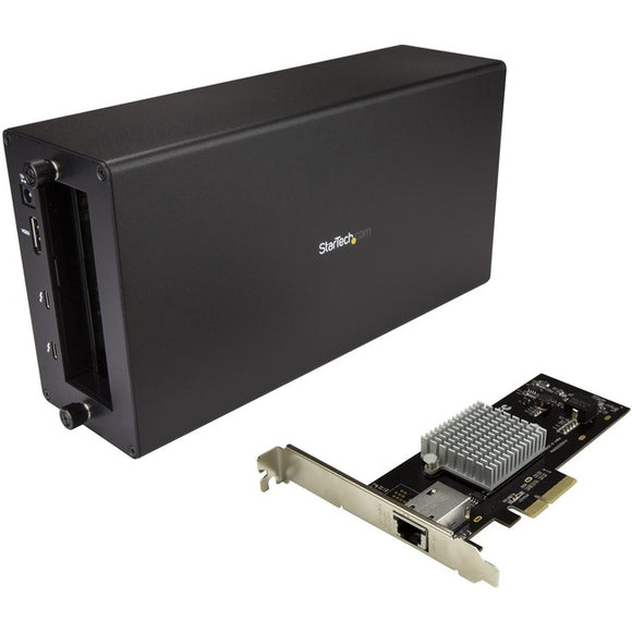 StarTech.com Thunderbolt 3 to 10GbE NIC - Thunderbolt 3 Expansion Chassis - Chassis + Card