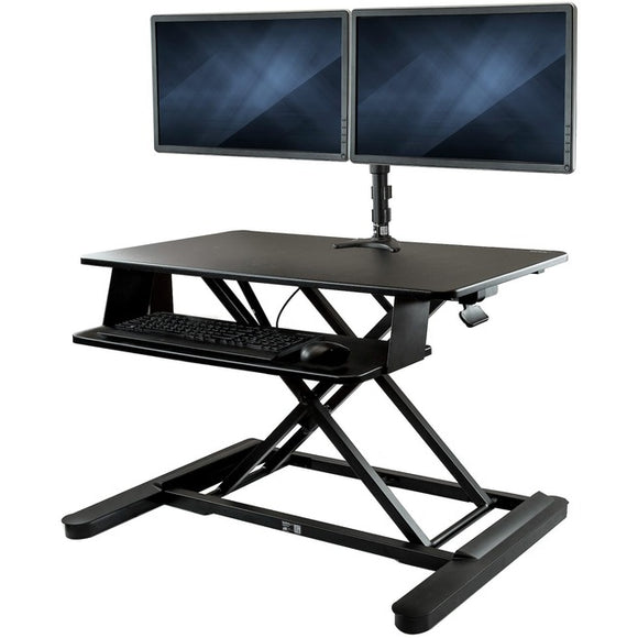 StarTech.com Dual Monitor Sit Stand Desk Converter - 35