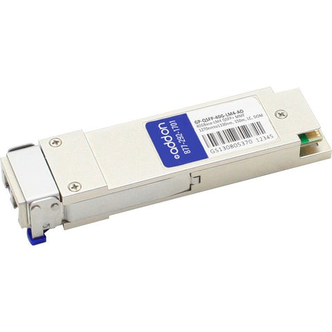 AddOn Dell Force10 GP-QSFP-40G-LM4 Compatible TAA Compliant 40GBase-LX4 QSFP+ Transceiver (MMF, 1270nm to 1330nm, 150m, LC, DOM)
