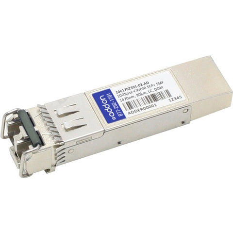 AddOn ADVA 1061702591-02 Compatible TAA Compliant 10GBase-CWDM SFP+ Transceiver (SMF, 1470nm, 80km, LC, DOM)