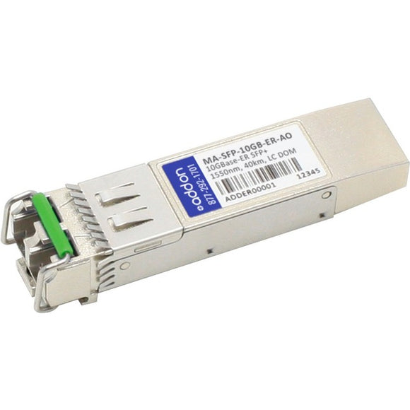 AddOn Cisco Meraki MA-SFP-10GB-ER Compatible TAA Compliant 10GBase-ER SFP+ Transceiver (SMF, 1550nm, 40km, LC, DOM)