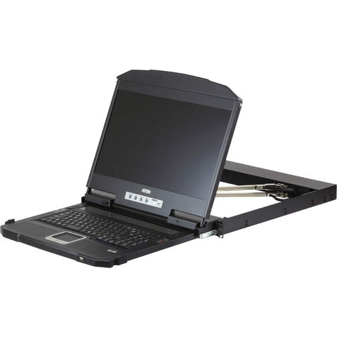 ATEN CL3800 LCD KVM Console with Standard Rack Mount Kit-TAA Compliant