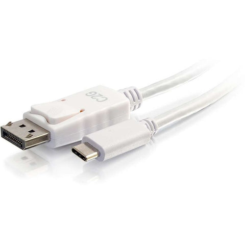 C2G 9ft USB C to DisplayPort 4K Cable White
