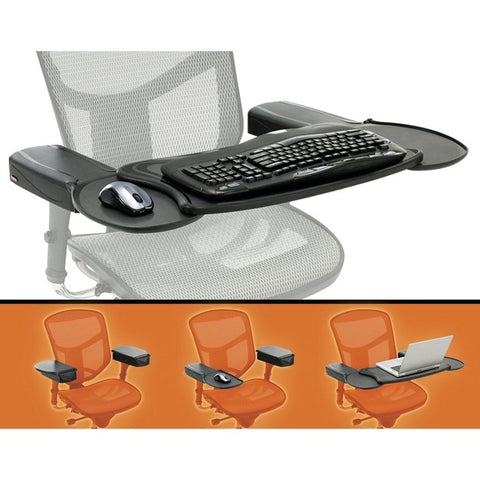 MOBO CHAIR MOUNT ERGO KEYBOARD AND MOUSE TRAY SYSTEM