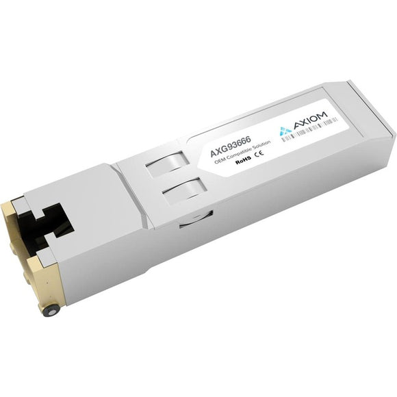 Axiom 1000BASE-T SFP Transceiver for Extreme - 10070H - TAA Compliant