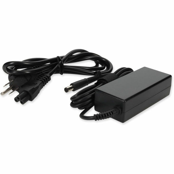 HP 693710-001 Compatible 65W 18.5V at 3.5A Black 7.4 mm x 5.0 mm Laptop Power Adapter and Cable