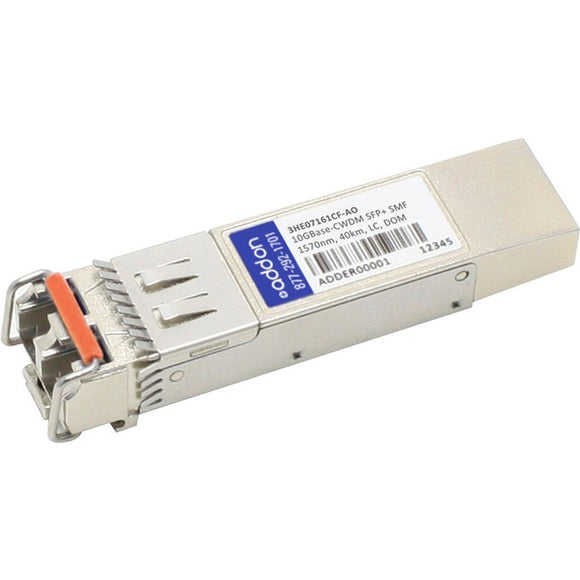 AddOn Alcatel-Lucent Nokia 3HE07161CF Compatible TAA Compliant 10GBase-CWDM SFP+ Transceiver (SMF, 1570nm, 40km, LC, DOM)