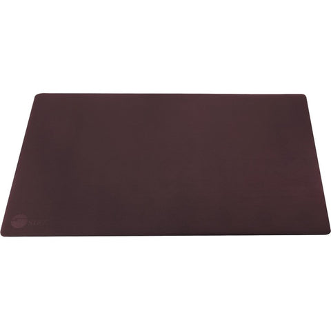 SIIG Large Artificial Leather Smooth Desk Mat Protector - Dark Brown