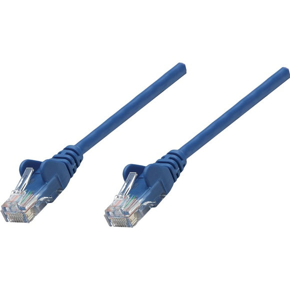 Intellinet Network Solutions Cat6a S/FTP Network Patch Cable, 25 ft (7.5 m), Blue