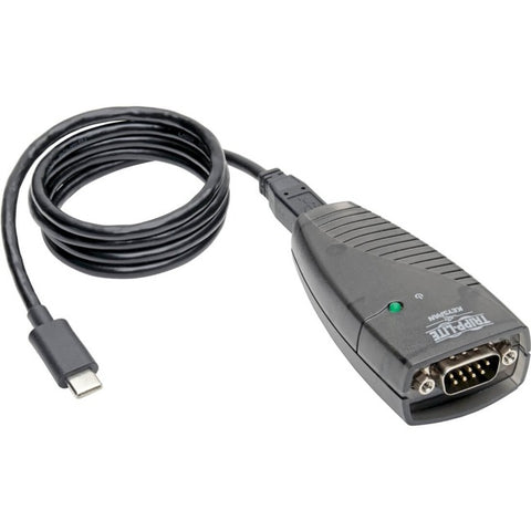 Tripp Lite Keyspan High Speed USB C to Serial Adapter DB9 3ft USB Cable TAA