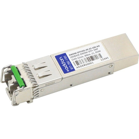 AddOn Cisco DWDM-SFP10G-49.32 Compatible TAA Compliant 10GBase-DWDM 100GHz SFP+ Transceiver (SMF, 1549.32nm, 100km, LC, DOM)