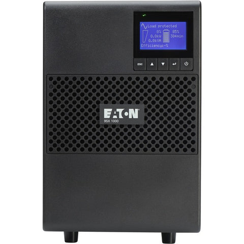 Eaton 9SX 1000VA 900W 120V Online Double-Conversion UPS - 6 NEMA 5-15R Outlets, Cybersecure Network Card Option, Extended Run, Tower