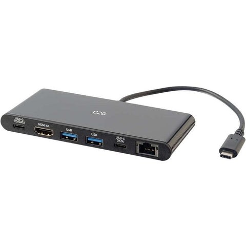 C2G USB C Docking Station - USB C to 4K HDMI, Ethernet and USB 3.0
