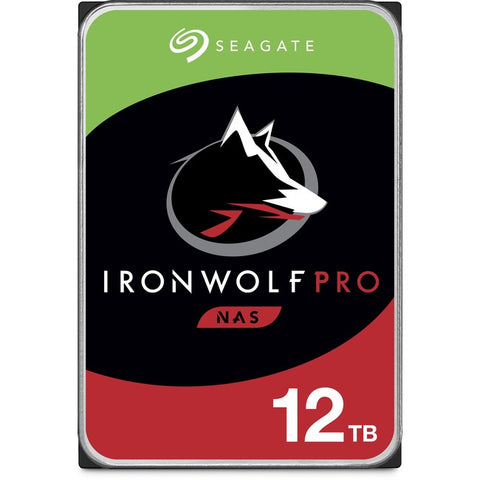 Seagate IronWolf Pro ST12000NE0008 12 TB Hard Drive - 3.5" Internal - SATA (SATA/600) - Conventional Magnetic Recording (CMR) Method