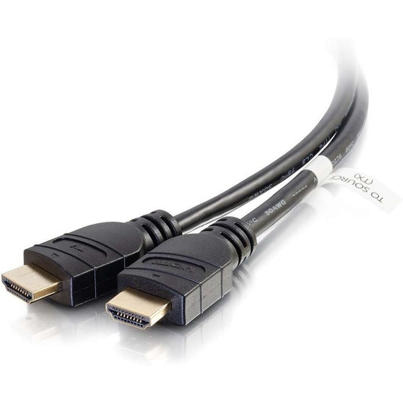C2G 25ft 4K HDMI Cable - Active High Speed HDMI Cable - CL-3 Rated - 60Hz
