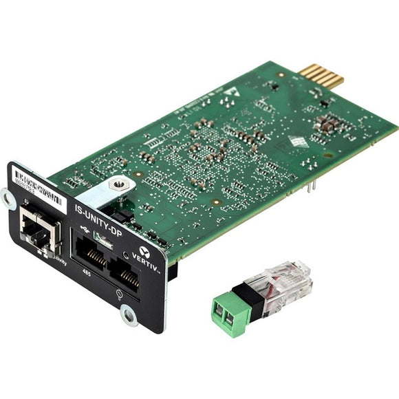 Vertiv Liebert IntelliSlot Unity-DP-Network Card - Remote Monitoring|Dual Protocol