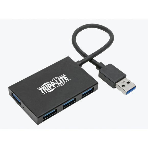 Tripp Lite USB 3.0 Hub SuperSpeed Slim 4 USB-A Ports 5Gbps Compact Aluminum