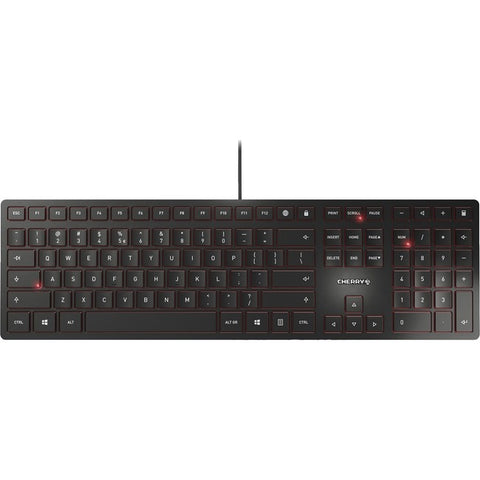 CHERRY KC 6000 SLIM Black Wired Keyboard