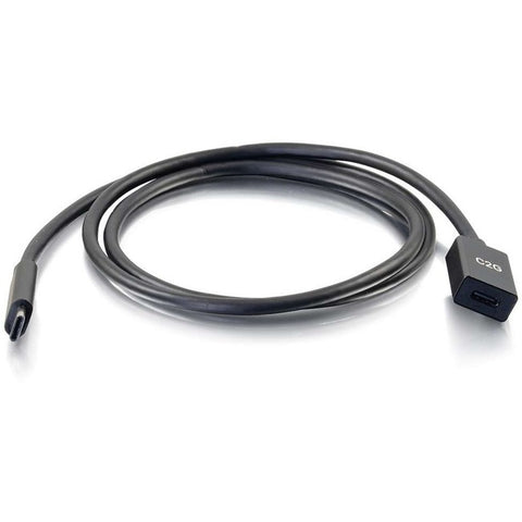 C2G 3ft USB C Extension Cable - 10G 3A - M/F