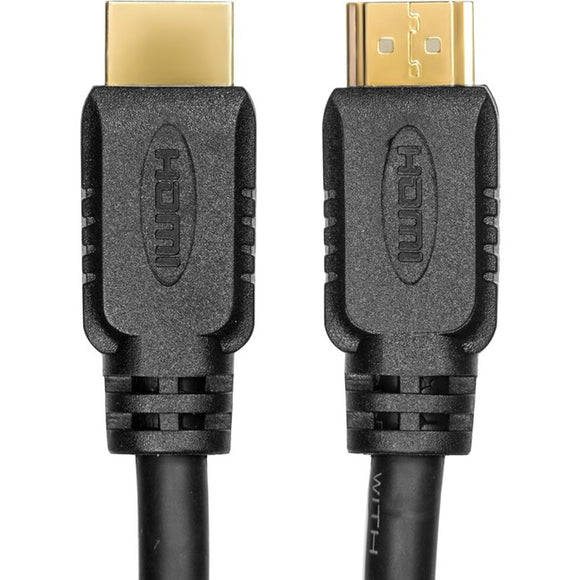 Rocstor Premium 1 ft 4K High Speed HDMI to HDMI M/M Cable - HDMI 2.0 to HDMI 2.0 Male/Male - 1 ft (0.3m) - 1 Retail Pack