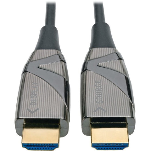 Tripp Lite High-Speed HDMI Cable HDMI 2.0 Fiber AOC 4K @60Hz Black M/M 50M