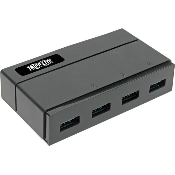 Tripp Lite USB 3.0 SuperSpeed Hub 4-Port for Data and USB Charging - USB-A, BC 1.2, 2.4A