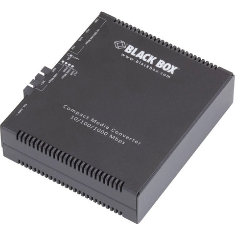 Black Box Gb ETH MED CONV 2-10/100/1000 COP 100/1000 MM FBR 850nm 0.5km SC