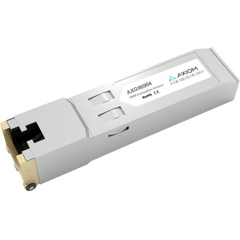 Axiom 10GBASE-T SFP+ Transceiver for Force 10 - GP-10GSFP-1T - TAA Compliant