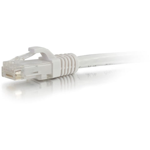 C2G 10ft Cat6a Unshielded Ethernet Cable Cat 6a Network Patch Cable - White