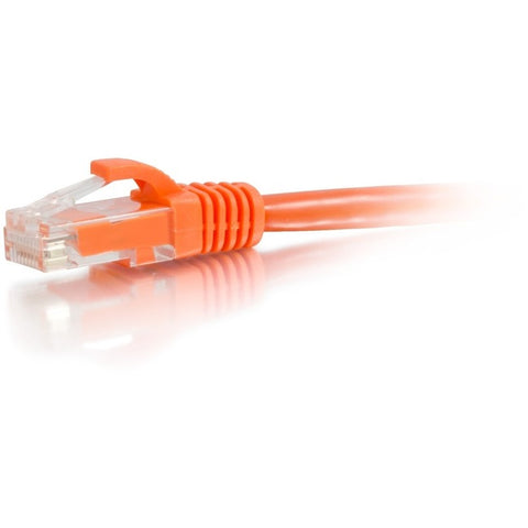 C2G 35ft Cat6a Snagless Unshielded UTP Network Patch Ethernet Cable-Orange