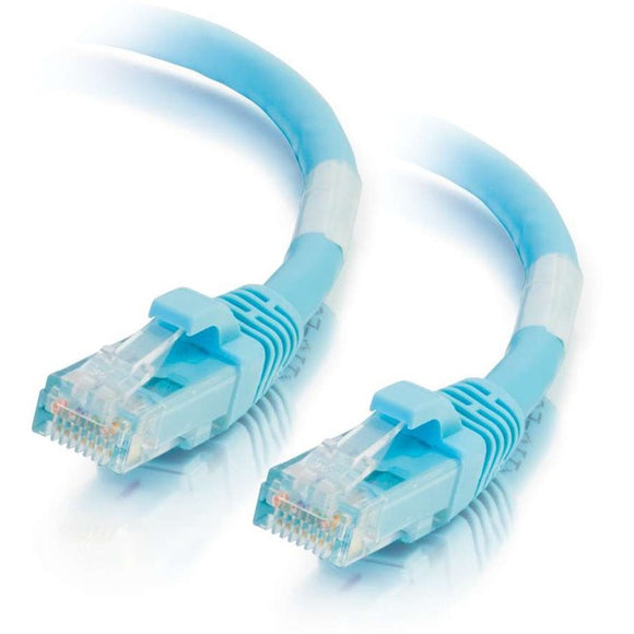 C2G 150ft Cat6a Snagless Unshielded (UTP) Network Patch Ethernet Cable-Aqua