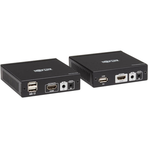 Tripp Lite HDMI HDBaseT KVM Console Extender Over Cat6 2 USB IR 4K @ 30Hz