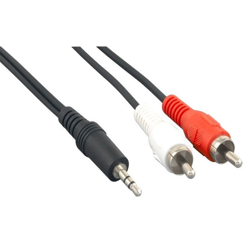 Axiom 50ft 3.5mm Stereo to 2 x RCA Stereo Male Y-Cable