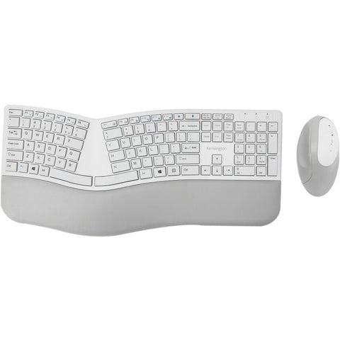 Kensington Pro Fit Ergo Wireless Keyboard and Mouse-Gray