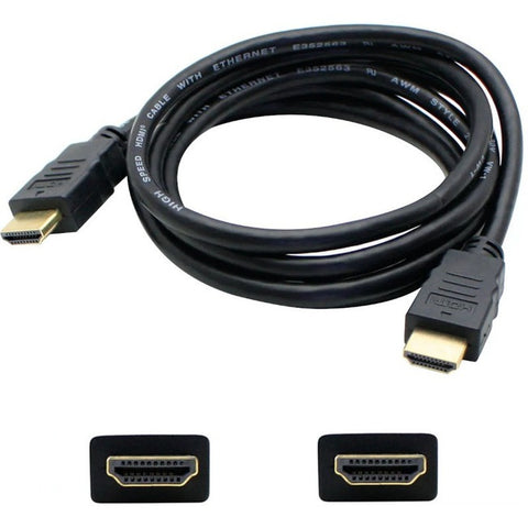 AddOn 1m HDMI Male to HDMI Male Black Cable For Resolution Up to 4096x2160 (DCI 4K)