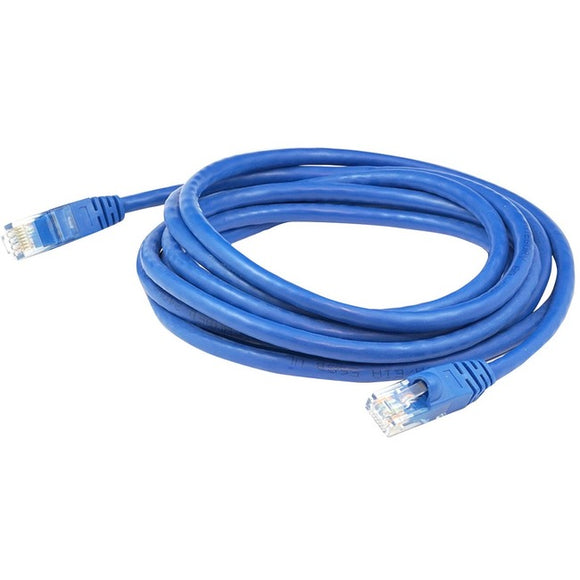 AddOn 35ft RJ-45 (Male) to RJ-45 (Male) Straight Blue Cat6 UTP PVC Copper Patch Cable
