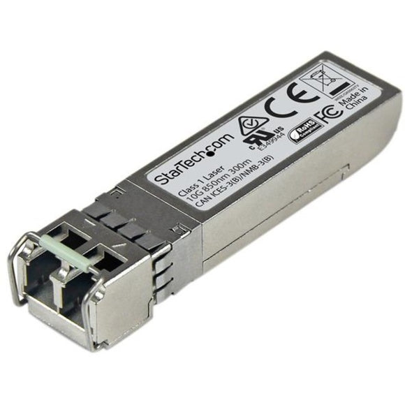 StarTech.com Juniper SFPP-10GE-SR Compatible SFP+ Module - 10GBASE-SR - 10GE SFP+ 10GbE Multimode Fiber MMF Optic Transceiver - 300m DDM