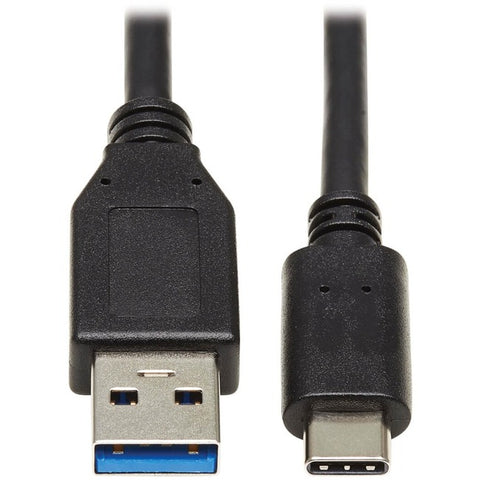 Tripp Lite USB C to USB-A Cable USB Type C 3.1 Gen 2, 10 Gbps M/M USB Type C 20in