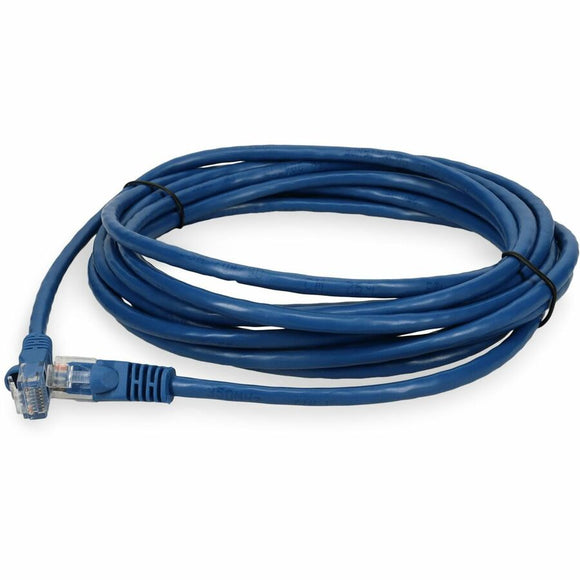 AddOn 14ft RJ-45 (Male) to RJ-45 (Male) Straight Blue Cat5e UTP PVC Copper Patch Cable