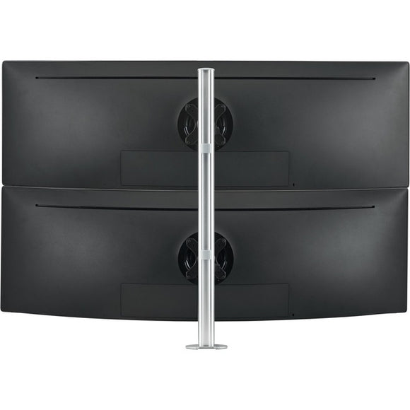 Atdec Pty Ltd Atdec Dual Stack Heavy Monitor Desk Mount - Flat/curved Up To 49in - Vesa 75x75,