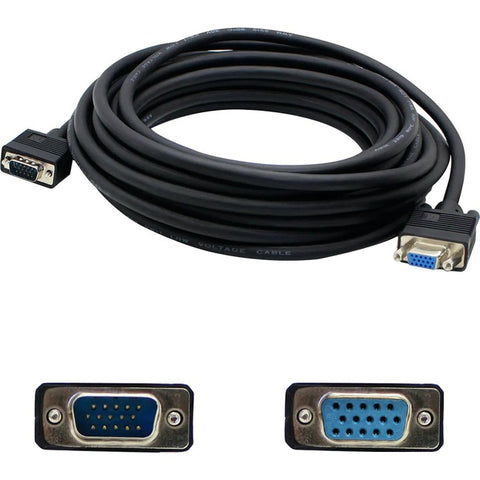 AddOn 6ft VGA Male to VGA Male Black Cable For Resolution Up to 1920x1200 (WUXGA)